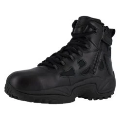 Men's Reebok 6" Rapid Response RB Composite Toe Side-Zip Boots -Carhartts Clothing Store 1 650 reebok 6 rapid response rb composite toe side zip black1