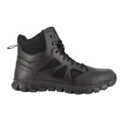 Men's Reebok 6" Sublite Cushion Tactical Side-Zip Boots -Carhartts Clothing Store 1 650 reebok 6 sublite cushion tactical side zip black