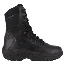 Men's Reebok 8" Rapid Response RB Composite Toe Side-Zip Boots -Carhartts Clothing Store 1 650 reebok 8 rapid response rb composite toe side zip black1