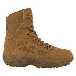 Men's Reebok 8" Rapid Response RB Composite Toe Side-Zip Boots -Carhartts Clothing Store 1 650 reebok 8 rapid response rb composite toe side zip coyote brown