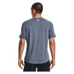 Men's Under Armour Freedom Tech T-Shirt -Carhartts Clothing Store 1 650 under armour freedom tech ss t shirt academy light heather