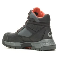 Men's Wolverine Rush Ultraspring Composite Toe Waterproof Boots -Carhartts Clothing Store 1 650 wolverine rush ultraspring composite toe waterproof boots black