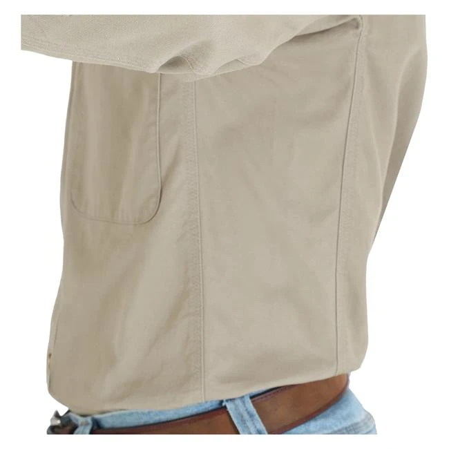 Men's Wrangler Riggs Relaxed Fit Twill Work Shirt 2 Men's Wrangler Riggs Relaxed Fit Twill Work Shirt - Image 2