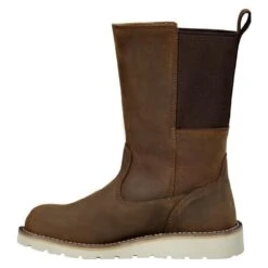Women's Carhartt 10" Wellington Wedge Waterproof Boots -Carhartts Clothing Store 2 1001 carhartt 10 wellington wedge waterproof boots brown2