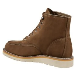Men's Carhartt 6" Moc Wedge Boots -Carhartts Clothing Store 2 1001 carhartt 6 moc wedge boots dark brown