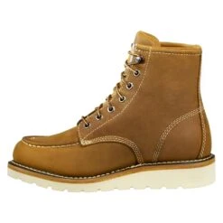 Women's Carhartt 6" Wedge Moc Toe Steel Toe Waterproof Boots 9 Women's Carhartt 6" Wedge Moc Toe Steel Toe Waterproof Boots -Carhartts Clothing Store 2 1001 carhartt 6 wedge moc toe steel toe waterproof boots light bison oil tanned