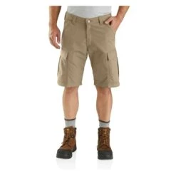 Men's Carhartt Force Broxton Cargo Shorts -Carhartts Clothing Store 2 1001 carhartt force broxton cargo shorts dark khaki