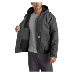 Men's Carhartt Full Swing Armstrong Active Jac -Carhartts Clothing Store 2 1001 carhartt full swing armstrong active jac gravel1