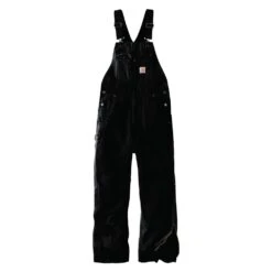 Men's Carhartt Loose Fit Washed Duck Insulated Bib Overalls -Carhartts Clothing Store 2 1001 carhartt loose fit washed duck insulated bib overalls black