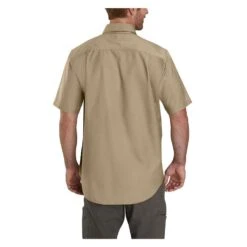 Men's Carhartt Rugged Flex Rigby Work Shirt -Carhartts Clothing Store 2 1001 carhartt rugged flex rigby work shirt dark khaki