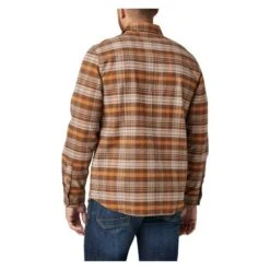 Men's 5.11 Lester Long Sleeve Shirt -Carhartts Clothing Store 2 650 511 lester long sleeve shirt dark earth plaid