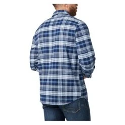 Men's 5.11 Lester Long Sleeve Shirt -Carhartts Clothing Store 2 650 511 lester long sleeve shirt pacific navy plaid