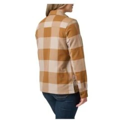 Women's 5.11 Louise Shirt Jacket -Carhartts Clothing Store 2 650 511 louise shirt jacket pecan check