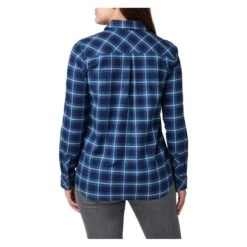 Women's 5.11 Ruth Flannel -Carhartts Clothing Store 2 650 511 ruth flannel pacific navy plaid