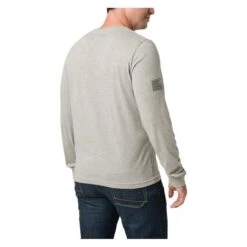 Men's 5.11 Woodland Camo Fill Long Sleeve T-Shirt -Carhartts Clothing Store 2 650 511 woodland camo fill long sleeve t shirt heather gray