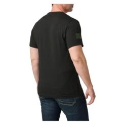 Men's 5.11 Woodland Camo Fill T-Shirt -Carhartts Clothing Store 2 650 511 woodland camo fill t shirt black