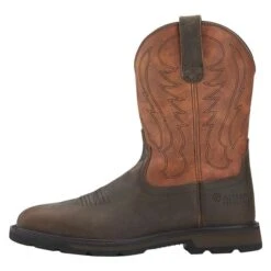Men's Ariat 10" Groundbreaker Wide Square Toe Steel Toe Boots 17 Men's Ariat 10" Groundbreaker Wide Square Toe Steel Toe Boots -Carhartts Clothing Store 2 650 ariat 10 groundbreaker wide square toe steel toe brown ember