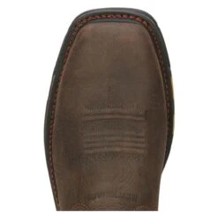 Men's Ariat 11" Workhog Met Guard Wide Square Toe Composite Toe Waterproof Boots 6 Men's Ariat 11" Workhog Met Guard Wide Square Toe Composite Toe Waterproof Boots -Carhartts Clothing Store 2 650 ariat 11 workhog met guard wide square toe composite toe waterproof bruin brown crazy black