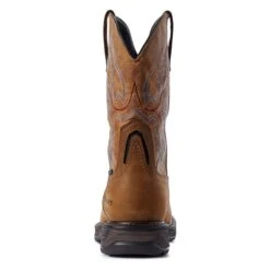 Men's Ariat 11" Workhog XT H2O Wide Sqare Carbon Toe Waterproof Boots -Carhartts Clothing Store 2 650 ariat 11 workhog xt h2o wide square carbon toe waterproof boots destressed brown bravo brown