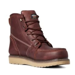 Men's Ariat 6" Rebar Wedge Moc Waterproof Boots 8 Men's Ariat 6" Rebar Wedge Moc Waterproof Boots -Carhartts Clothing Store 2 650 ariat 6 rebar wedge moc waterproof boots rusted copper