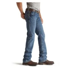 Men's Ariat FR M4 Relaxed Basic Boot Cut Jeans 5 Men's Ariat FR M4 Relaxed Basic Boot Cut Jeans -Carhartts Clothing Store 2 650 ariat fr m4 relaxed basic boot cut jeans flint