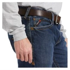 Men's Ariat FR M7 Slim DuraStretch Basic Straight Jeans -Carhartts Clothing Store 2 650 ariat fr m7 slim durastretch basic straight jeans shale