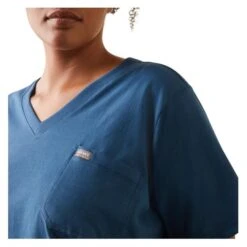 Women's Ariat Rebar Cotton Strong Reflective American Flag T-Shirt -Carhartts Clothing Store 2 650 ariat rebar cotton strong reflective american flag t shirt key largo