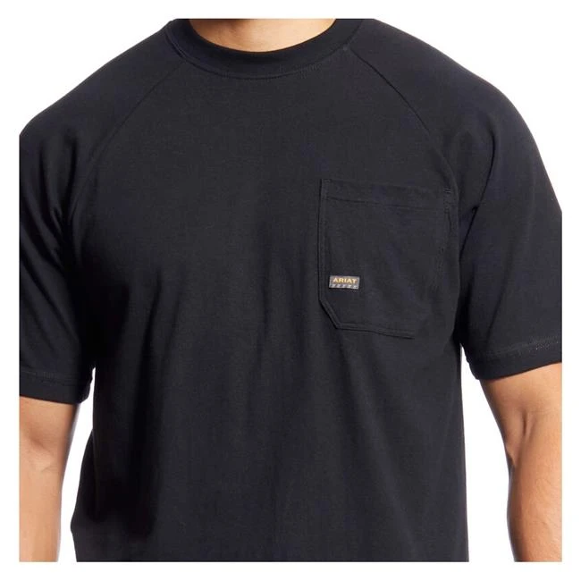 Men's Ariat Rebar Cotton Strong T-Shirt 5 Men's Ariat Rebar Cotton Strong T-Shirt - Image 5