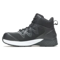 Women's Bates Rush Mid Work Composite Toe Boots -Carhartts Clothing Store 2 650 bates rush mid work composite toe boots black2