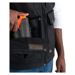 Men's Berne Workwear CCW Vest -Carhartts Clothing Store 2 650 berne workwear ccw vest black