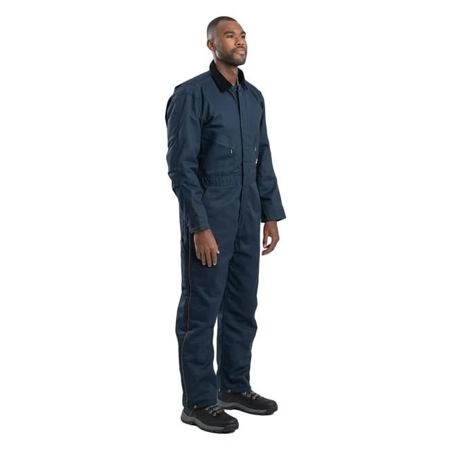 Men's Berne Workwear Deluxe Insulated Coveralls - Twill 3 Men's Berne Workwear Deluxe Insulated Coveralls - Twill - Image 3