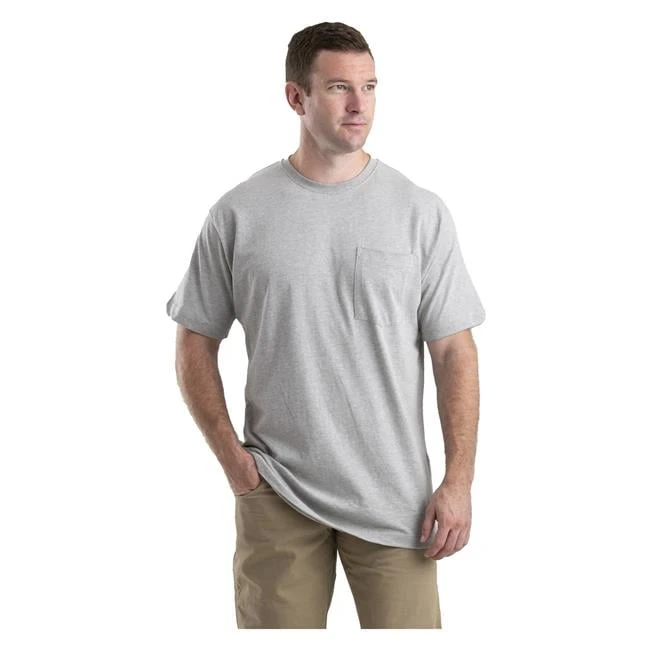 Men's Berne Workwear Heavyweight Pocket T-Shirt 7 Men's Berne Workwear Heavyweight Pocket T-Shirt - Image 7