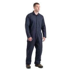 Men's Berne Workwear Heritage Zippered Leg Unlined Cotton Twill Coveralls -Carhartts Clothing Store 2 650 berne workwear heritage zippered leg unlined cotton twill coveralls navy