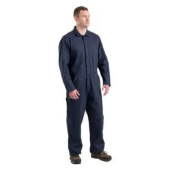 Men's Berne Workwear Highland Flex Cotton Unlined Coveralls -Carhartts Clothing Store 2 650 berne workwear highland flex cotton unlined coveralls navy