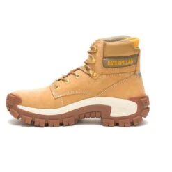 Men's CAT Invader Hi Steel Toe Boots -Carhartts Clothing Store 2 650 cat invader hi steel toe boots honey reset