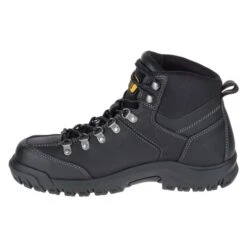 Men's CAT Threshold Steel Toe Waterproof Boots -Carhartts Clothing Store 2 650 cat threshold steel toe waterproof black