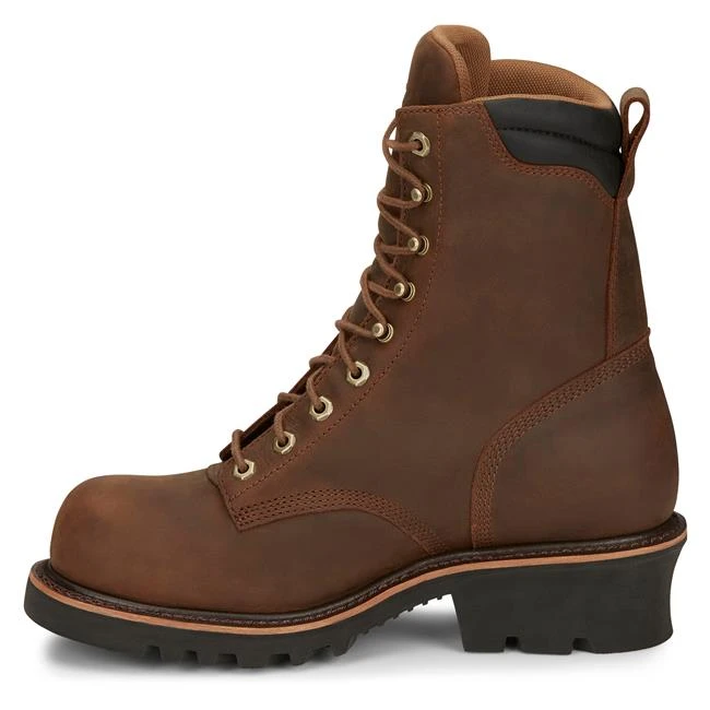 Men's Chippewa Boots 8" Valdor Logger Composite Toe Waterproof 3 Men's Chippewa Boots 8" Valdor Logger Composite Toe Waterproof - Image 3