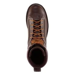 Men's Danner 8" Quarry USA GTX Alloy Toe Boots -Carhartts Clothing Store 2 650 danner 8 quarry usa gtx alloy toe brown