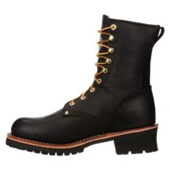 Men's Georgia 8" Logger Boots -Carhartts Clothing Store 2 650 georgia 8 logger oily black1