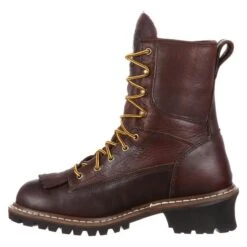 Men's Georgia 8" Logger Steel Toe Waterproof Boots -Carhartts Clothing Store 2 650 georgia 8 logger steel toe waterproof bark