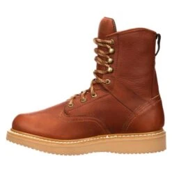 Men's Georgia 8" Wedge Steel Toe Boots -Carhartts Clothing Store 2 650 georgia 8 wedge steel toe barracuda gold