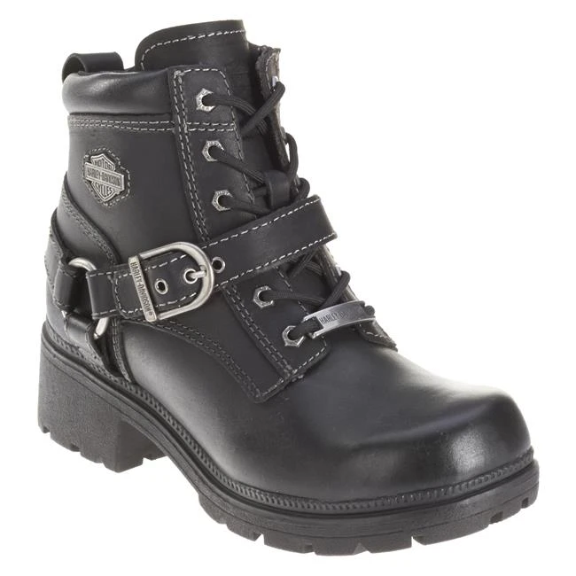 Women's Harley Davidson Tegan Side-Zip Boots 3 Women's Harley Davidson Tegan Side-Zip Boots - Image 3