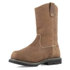 Men's Iron Age 11" Groundbreaker Pull-On Internal Met Guard Boots 7 Men's Iron Age 11" Groundbreaker Pull-On Internal Met Guard Boots -Carhartts Clothing Store 2 650 iron age 11 groundbreaker pull on internal met guard boots brown