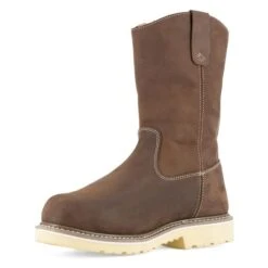 Men's Iron Age 11" Solidifier Pull-On Composite Toe Met Guard Boots -Carhartts Clothing Store 2 650 iron age 11 solidifier pull on composite toe met guard boots brown