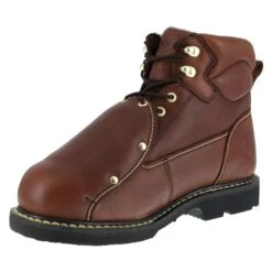Men's Iron Age 6" Ground Breaker Met Guard Steel Toe Boots -Carhartts Clothing Store 2 650 iron age 6 ground breaker met guard steel toe brown