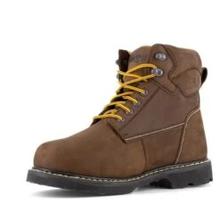 Men's Iron Age 6" Groundbreaker Work Boot With CushGuard Internal Met Guard Boots -Carhartts Clothing Store 2 650 iron age 6 groundbreaker work boot with cushguard internal met guard boots brown