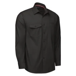Men's Red Kap Cooling Performance Woven Long Sleeve Work Shirt 27 Men's Red Kap Cooling Performance Woven Long Sleeve Work Shirt -Carhartts Clothing Store 2 650 red kap cooling performance woven long sleeve work shirt black1