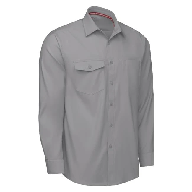 Men's Red Kap Cooling Performance Woven Long Sleeve Work Shirt 16 Men's Red Kap Cooling Performance Woven Long Sleeve Work Shirt - Image 16