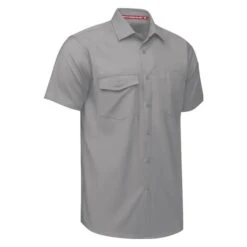 Men's Red Kap Cooling Performance Woven Work Shirt -Carhartts Clothing Store 2 650 red kap cooling performance woven work shirt gravel1