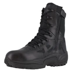 Men's Reebok 8" Rapid Response RB Composite Toe Side-Zip Boots -Carhartts Clothing Store 2 650 reebok 8 rapid response rb composite toe side zip black1